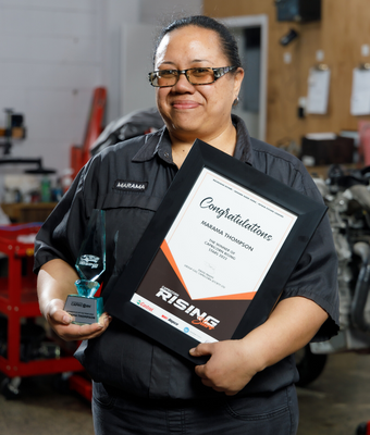 2022 Capricorn Rising Star winner Marama Thompson